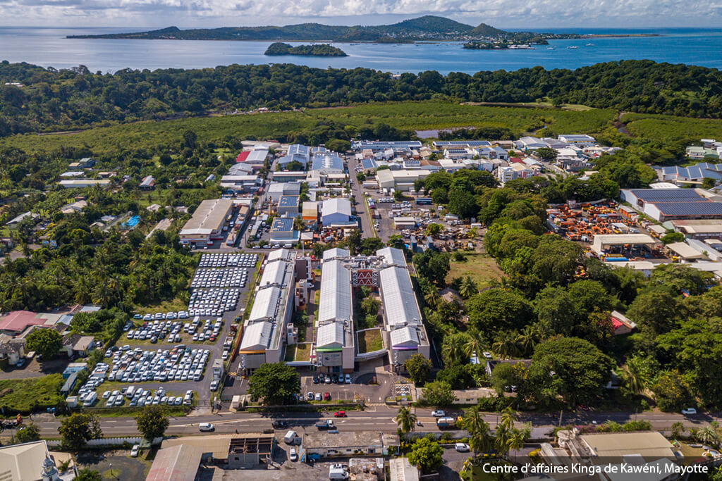 Centre d’affaires Kinga de Kawéni, Mayotte Centre d’affaires Kinga de Kawéni, Mayotte